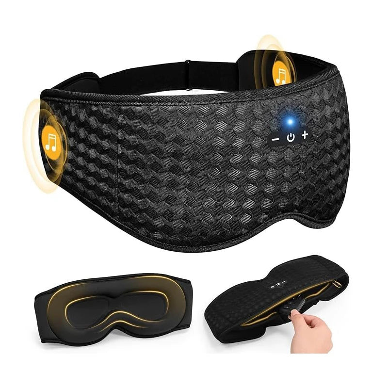 Sleepeasy™ Eye Mask Headphones – Schlafmaske mit integrierten Bluetooth-Lautsprechern