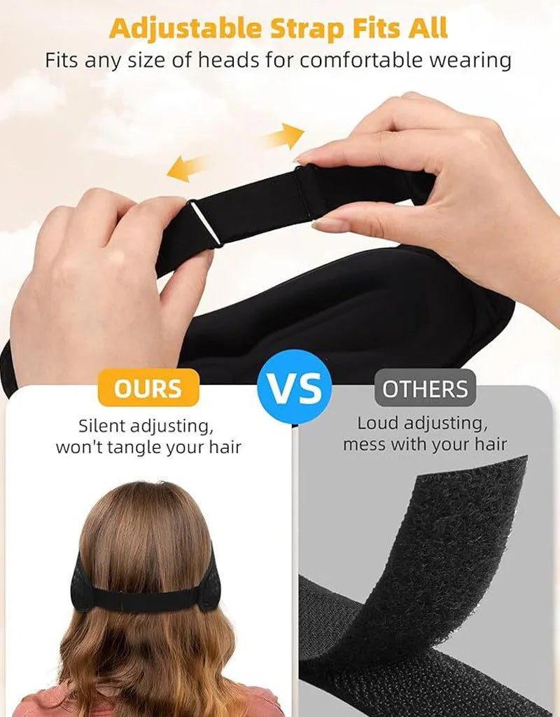 Sleepeasy™ Eye Mask Headphones – Schlafmaske mit integrierten Bluetooth-Lautsprechern